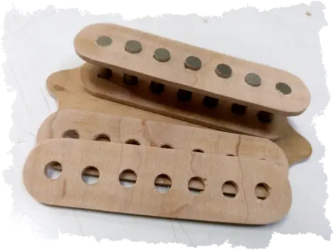 Pastilla humbucker hecha a mano en Arce